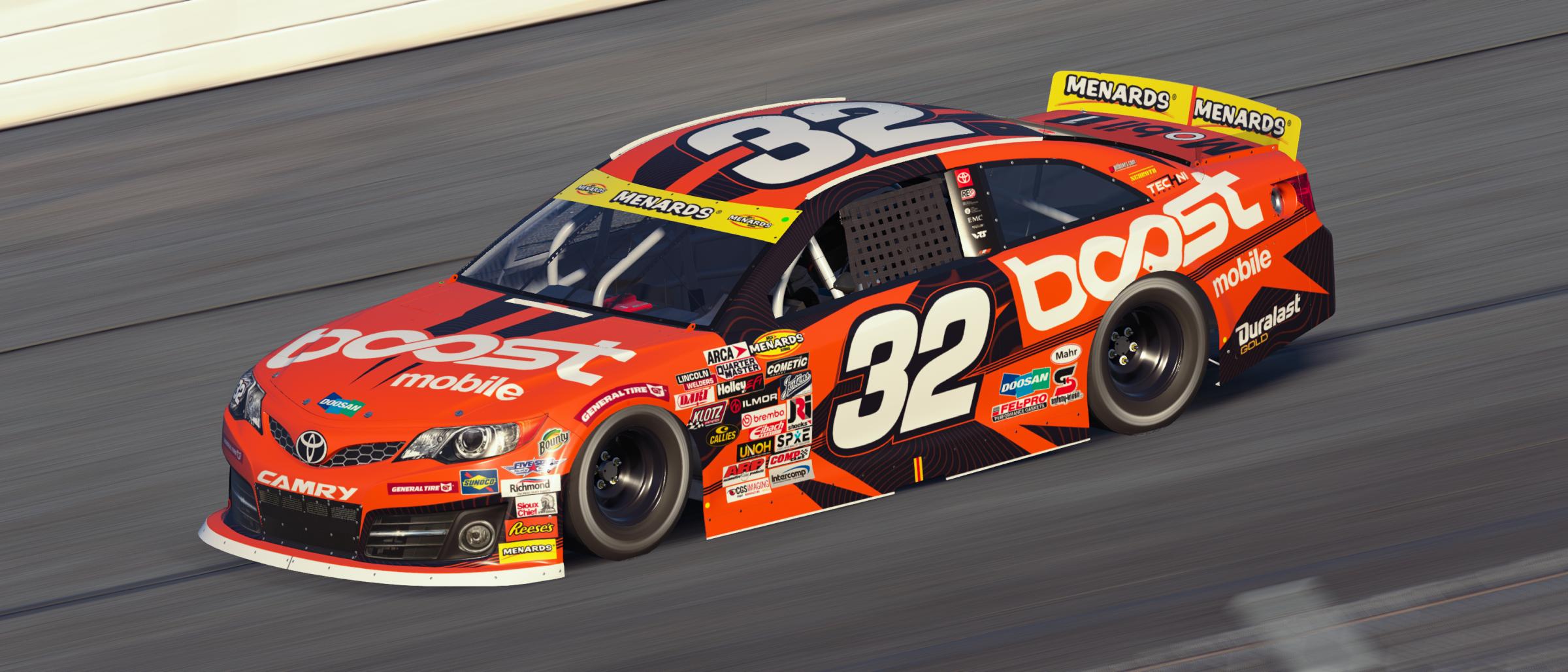Preview of Boost Mobile ARCA Camry by Matt Muir
