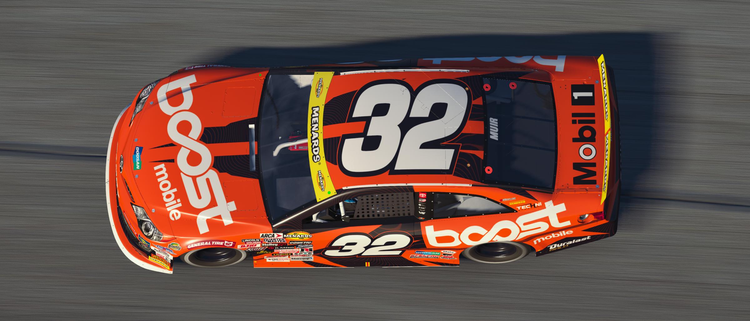 Preview of Boost Mobile ARCA Camry by Matt Muir