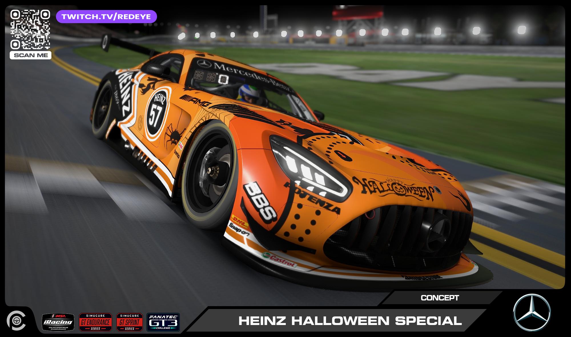 Preview of 2025 Heinz Halloween AMG GT3! by Paul R Chaloner