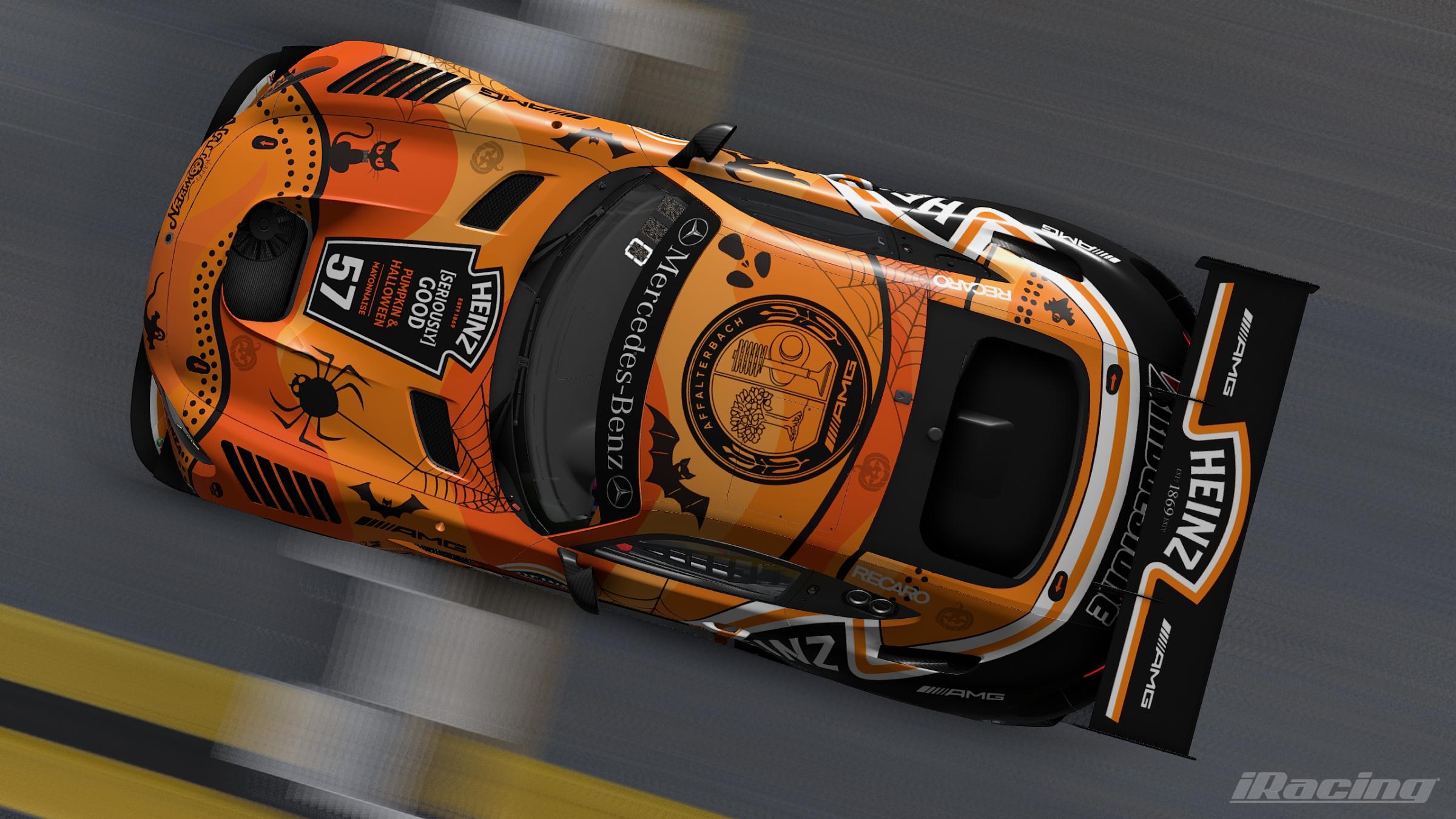 Preview of 2025 Heinz Halloween AMG GT3! by Paul R Chaloner