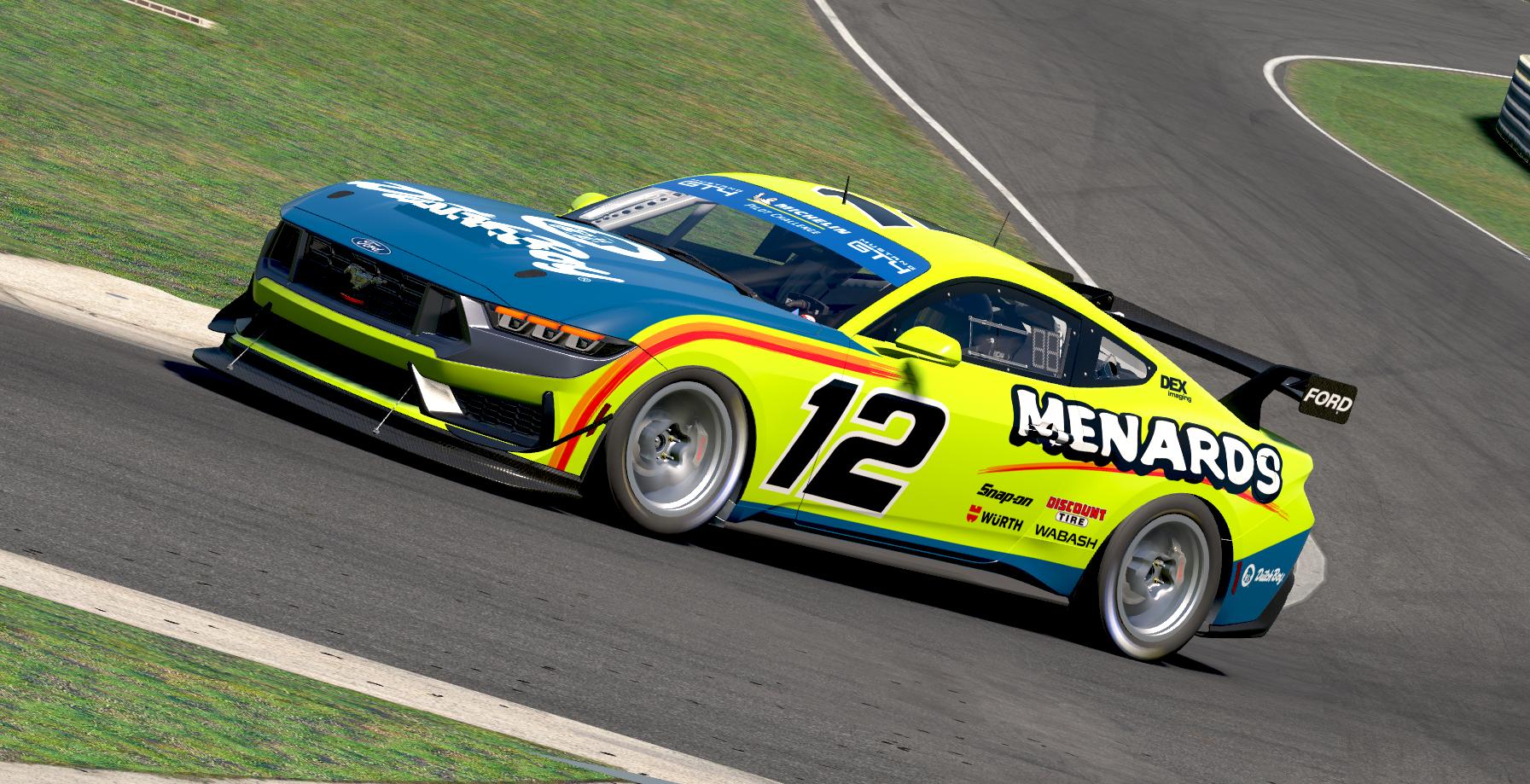 Preview of Ryan Blaney Menards Team Penske 2025 by Tyler Tucker
