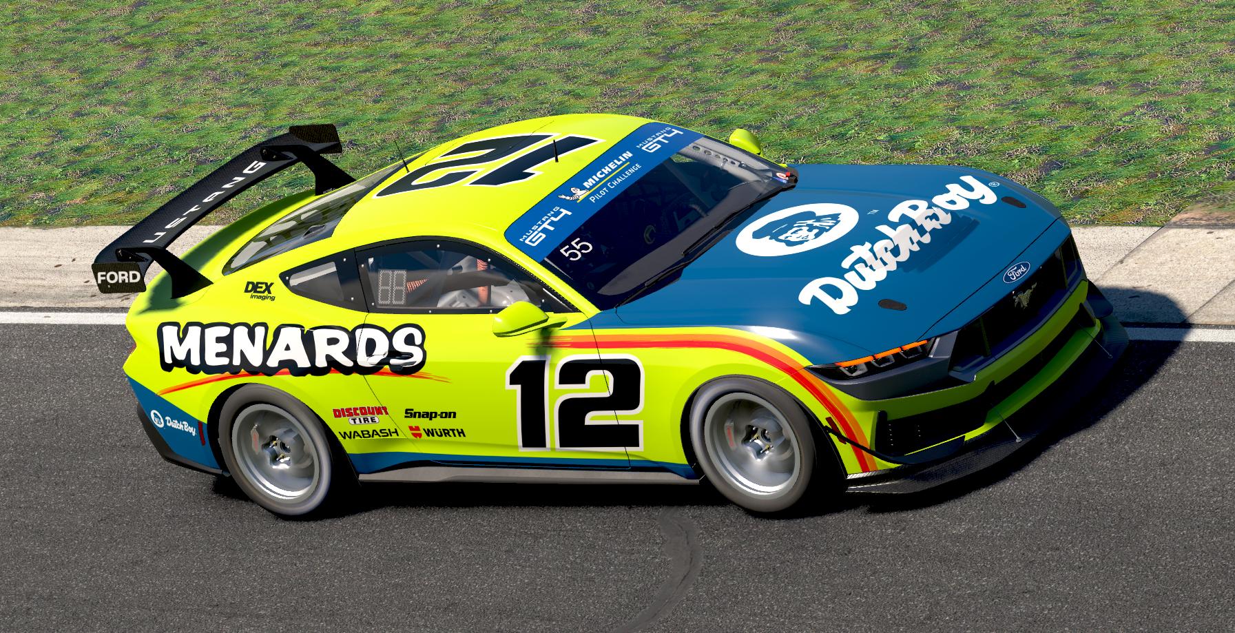 Preview of Ryan Blaney Menards Team Penske 2025 by Tyler Tucker