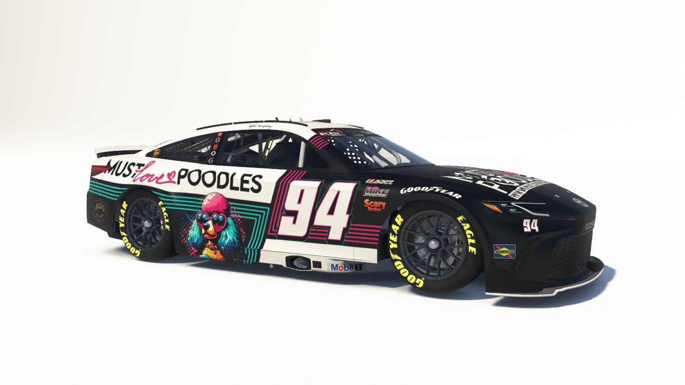 Preview of 2025 Tyler Humphrey #9 Must Love Poodles Chevrolet Camaro ZL1 1LE by Tyler Humphrey