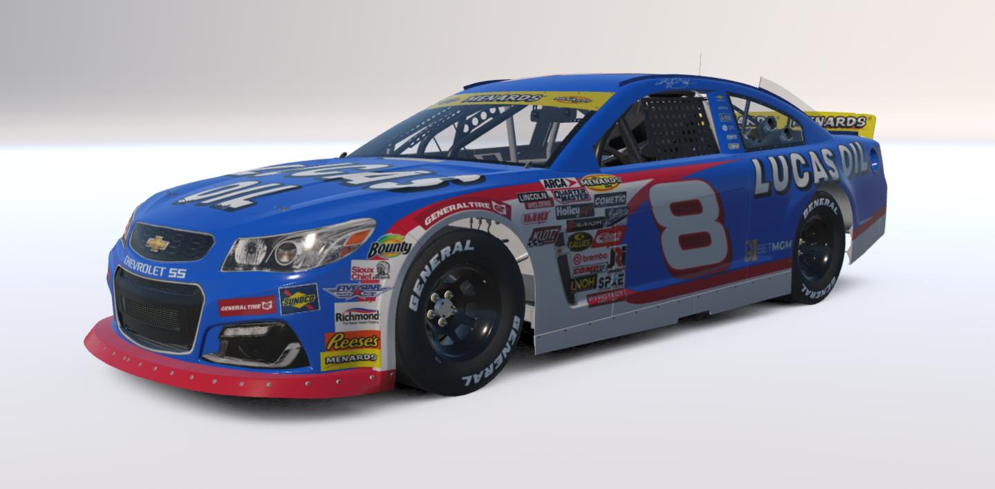 Preview of Kyle Busch Fictional Lucas Oil ARCA Chevrolet SS (No Number) by Will Bangs