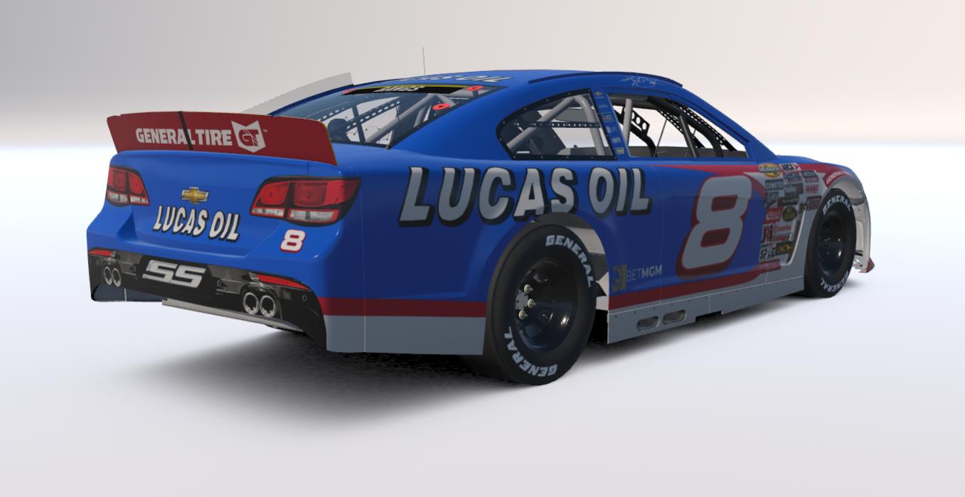 Preview of Kyle Busch Fictional Lucas Oil ARCA Chevrolet SS (No Number) by Will Bangs