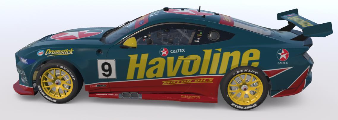 Preview of (Retro) Stone Brothers Racing Caltex Havoline 2002 Livery - Car #9 - Driven by:- David Besnard by Brad Heys