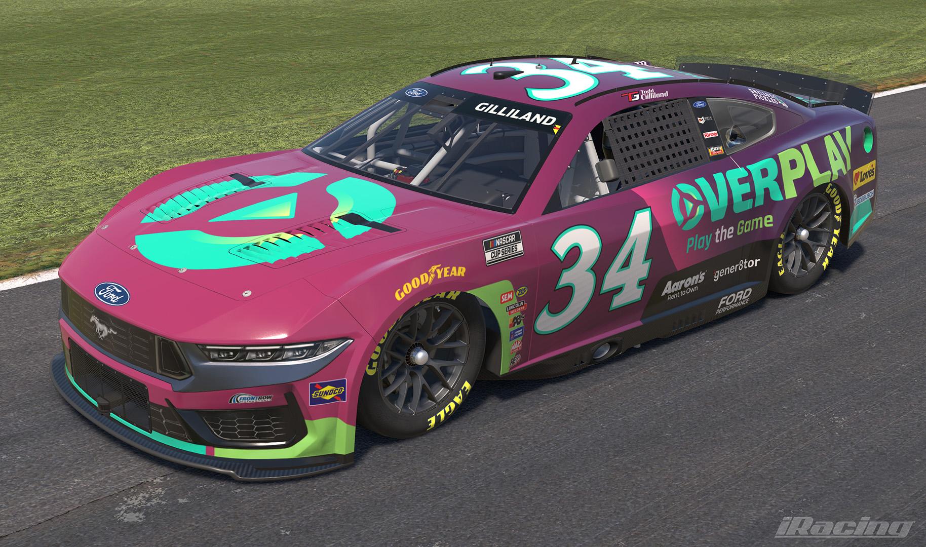 Preview of 2025 Todd Gilliland Overplay Ford by Michael DiPasquale