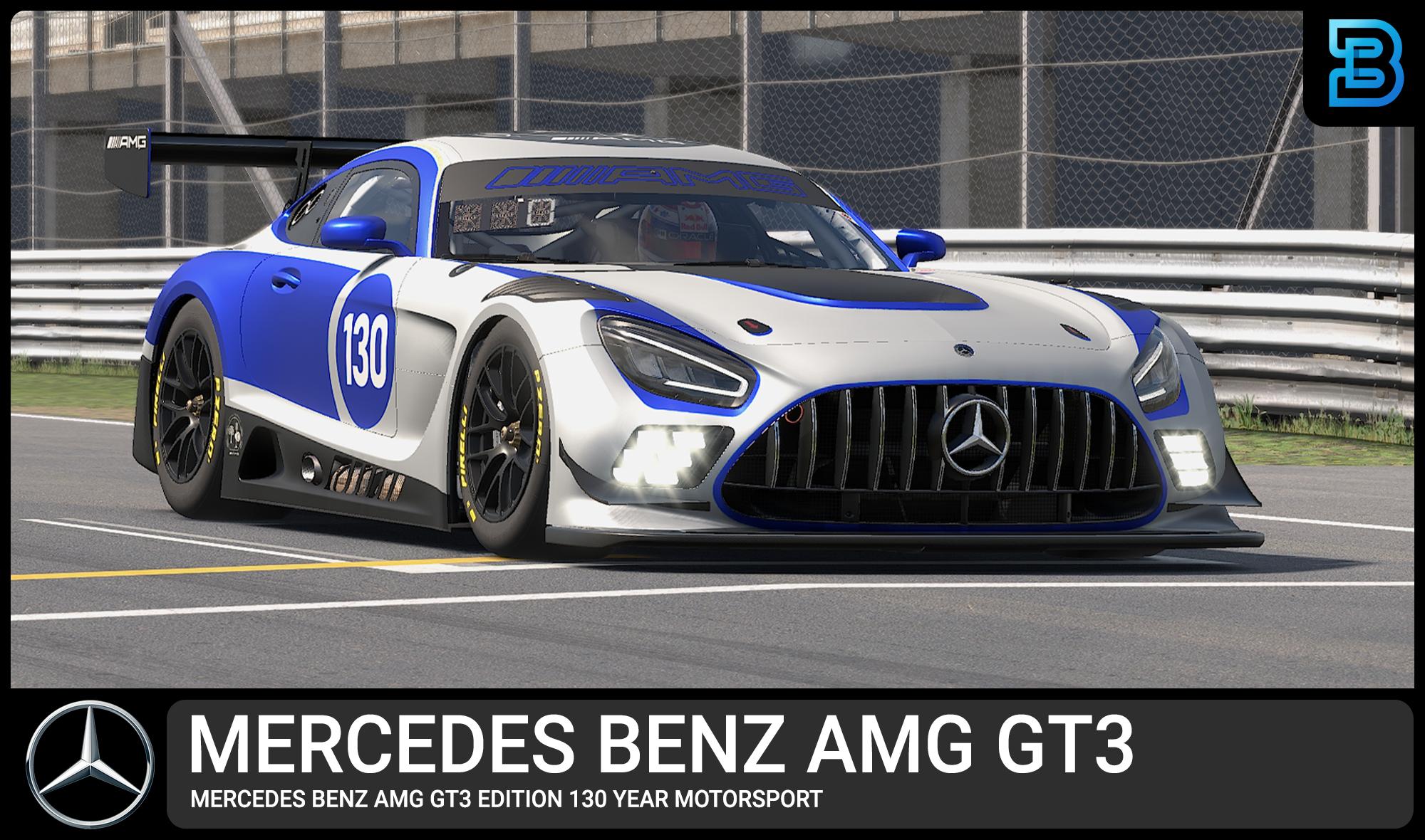 Preview of Mercedes AMG GT3 Edition 130y Motorsport by Bryan Westerveld