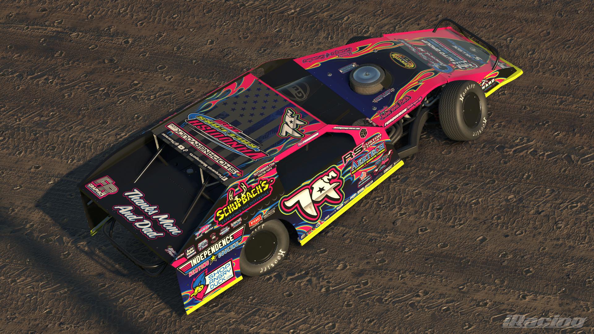 Preview of Manix Furqueron Official 2025 FLAMES Dirt UMP Modified by Manix Furqueron