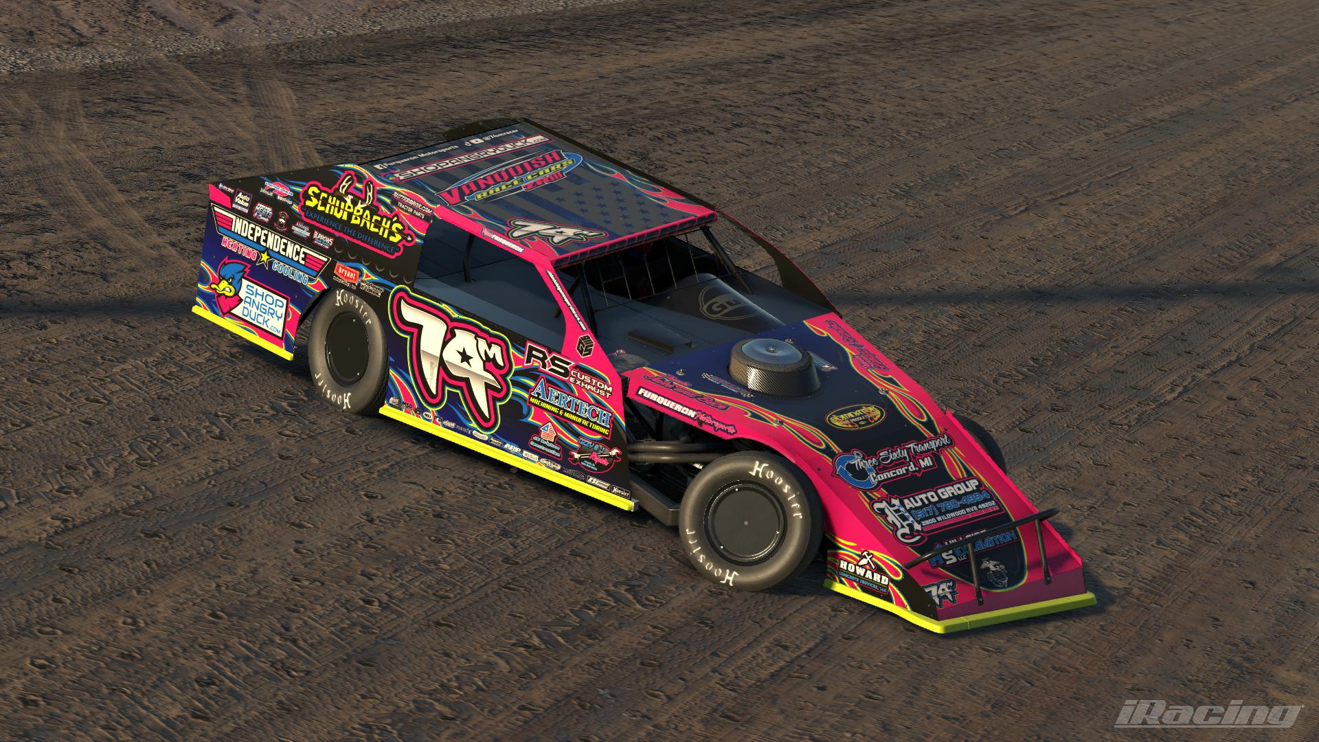 Preview of Manix Furqueron Official 2025 FLAMES Dirt UMP Modified by Manix Furqueron
