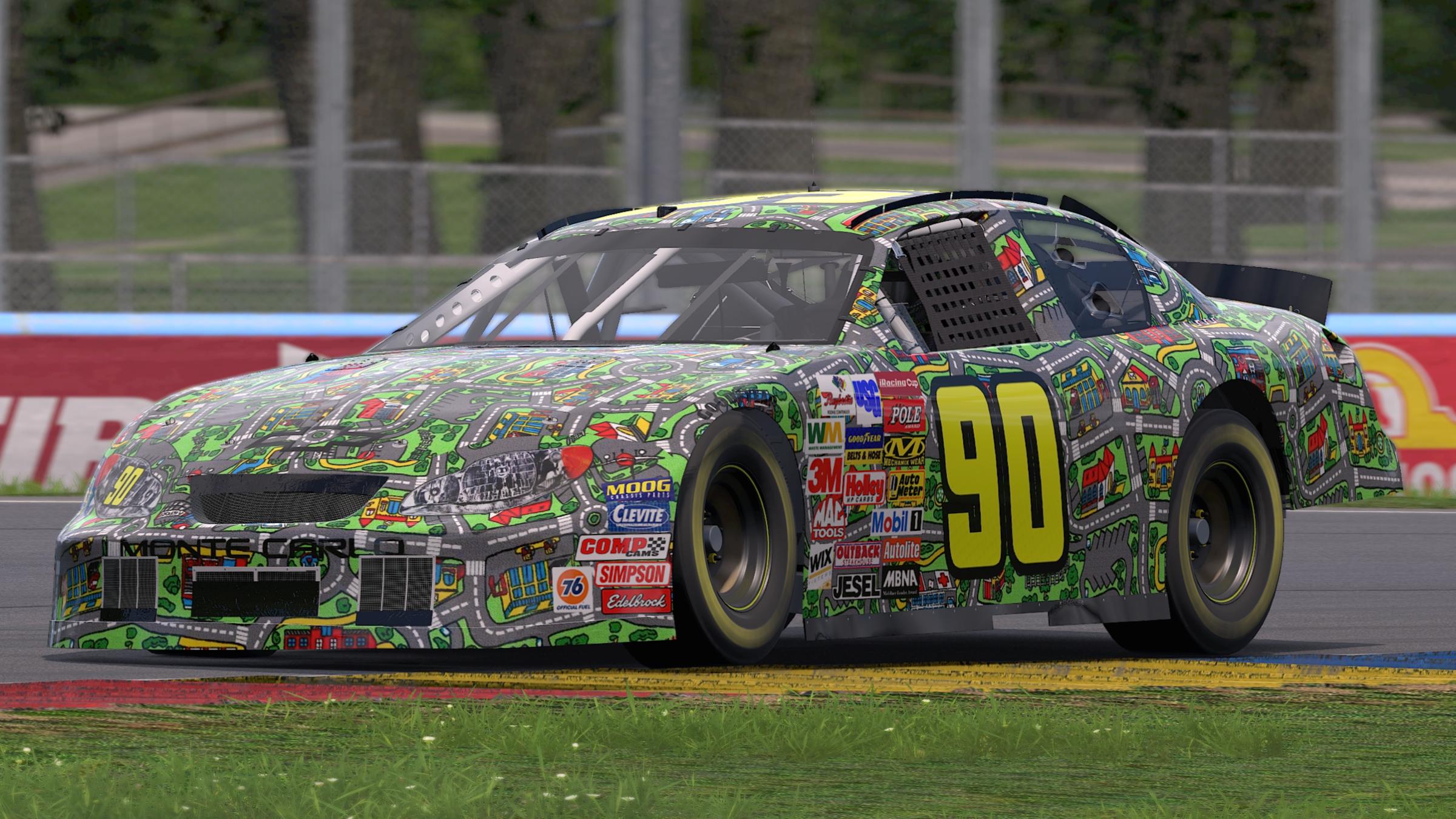 Preview of Car City Rug - Gen 4 Chevy  by Carson Rowland