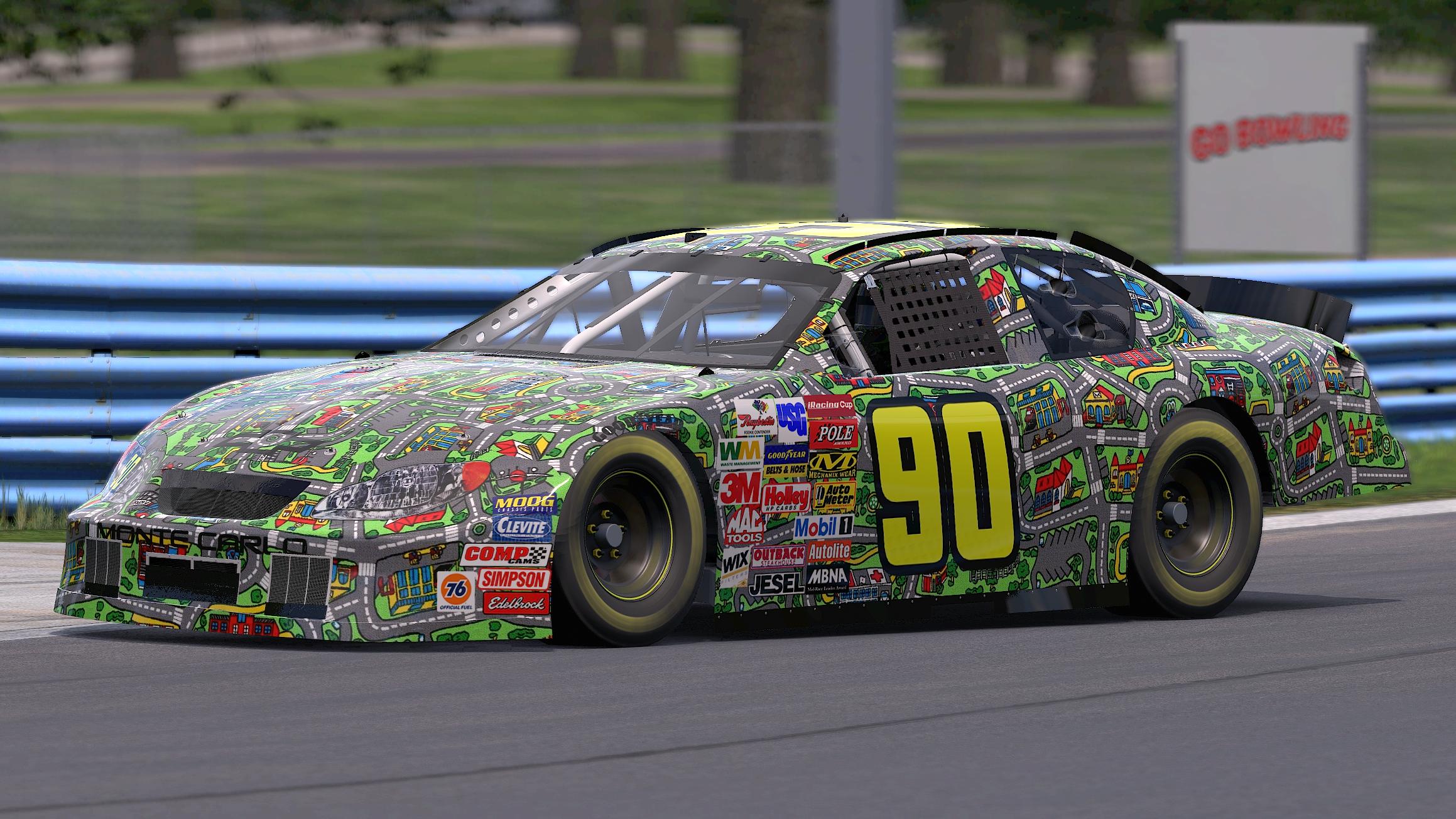 Preview of Car City Rug - Gen 4 Chevy  by Carson Rowland