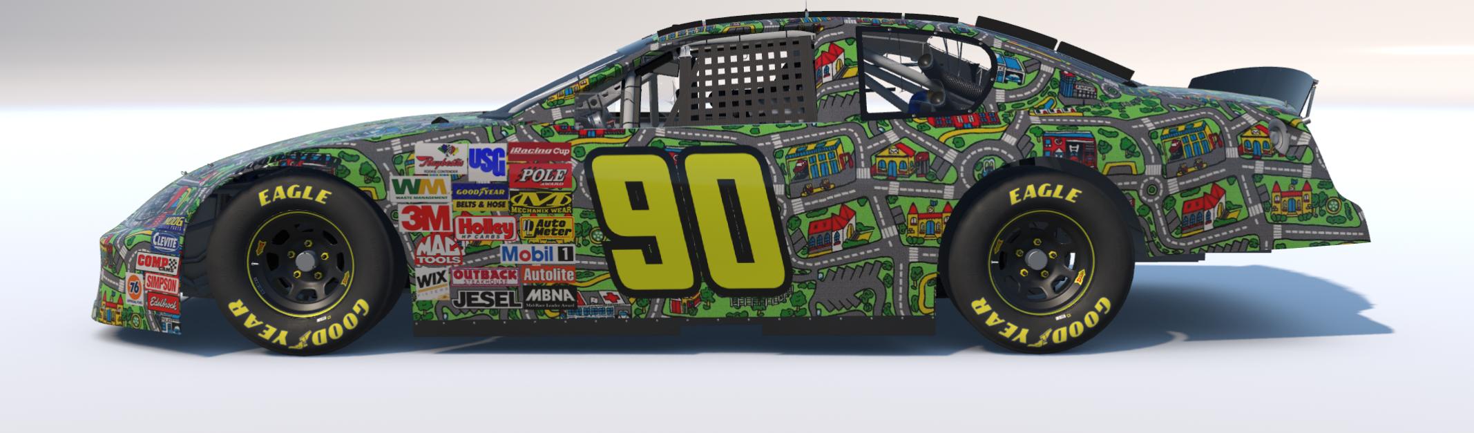 Preview of Car City Rug - Gen 4 Chevy  by Carson Rowland