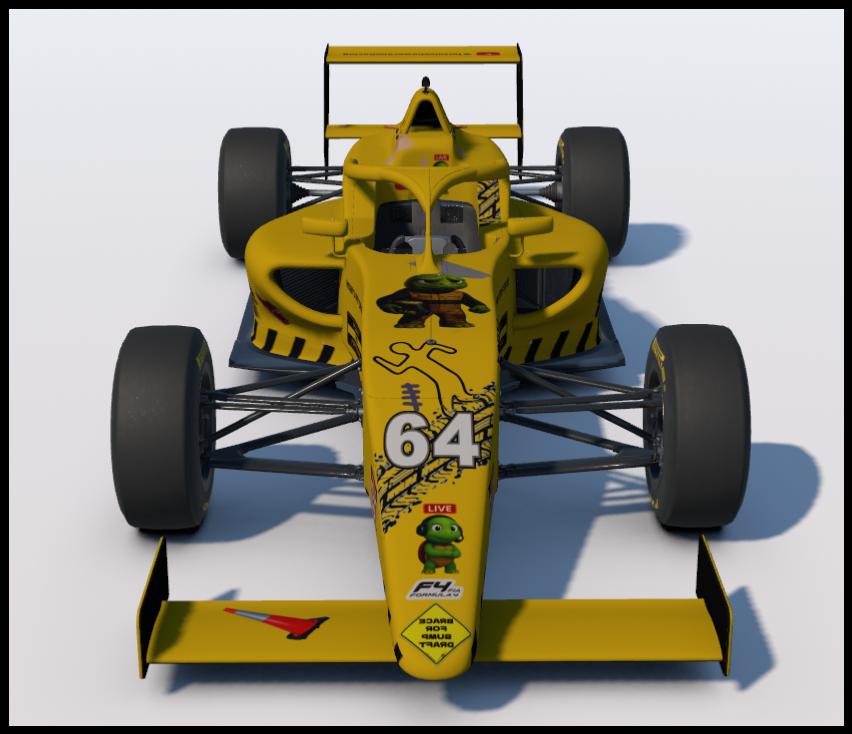 Preview of Student Driver - Custom Livery for Trevor Evans - FIA F4 by Jeremy Kerr