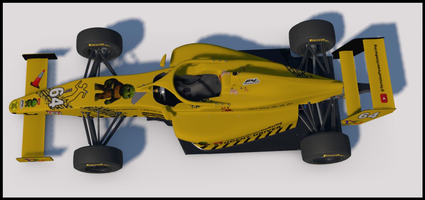 Preview of Student Driver - Custom Livery for Trevor Evans - FIA F4 by Jeremy Kerr
