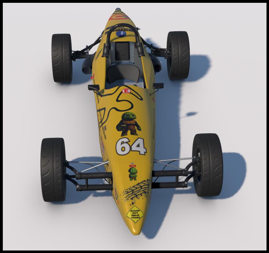 Preview of Student Driver - Custom Livery for Trevor Evans - Formula Vee by Jeremy Kerr