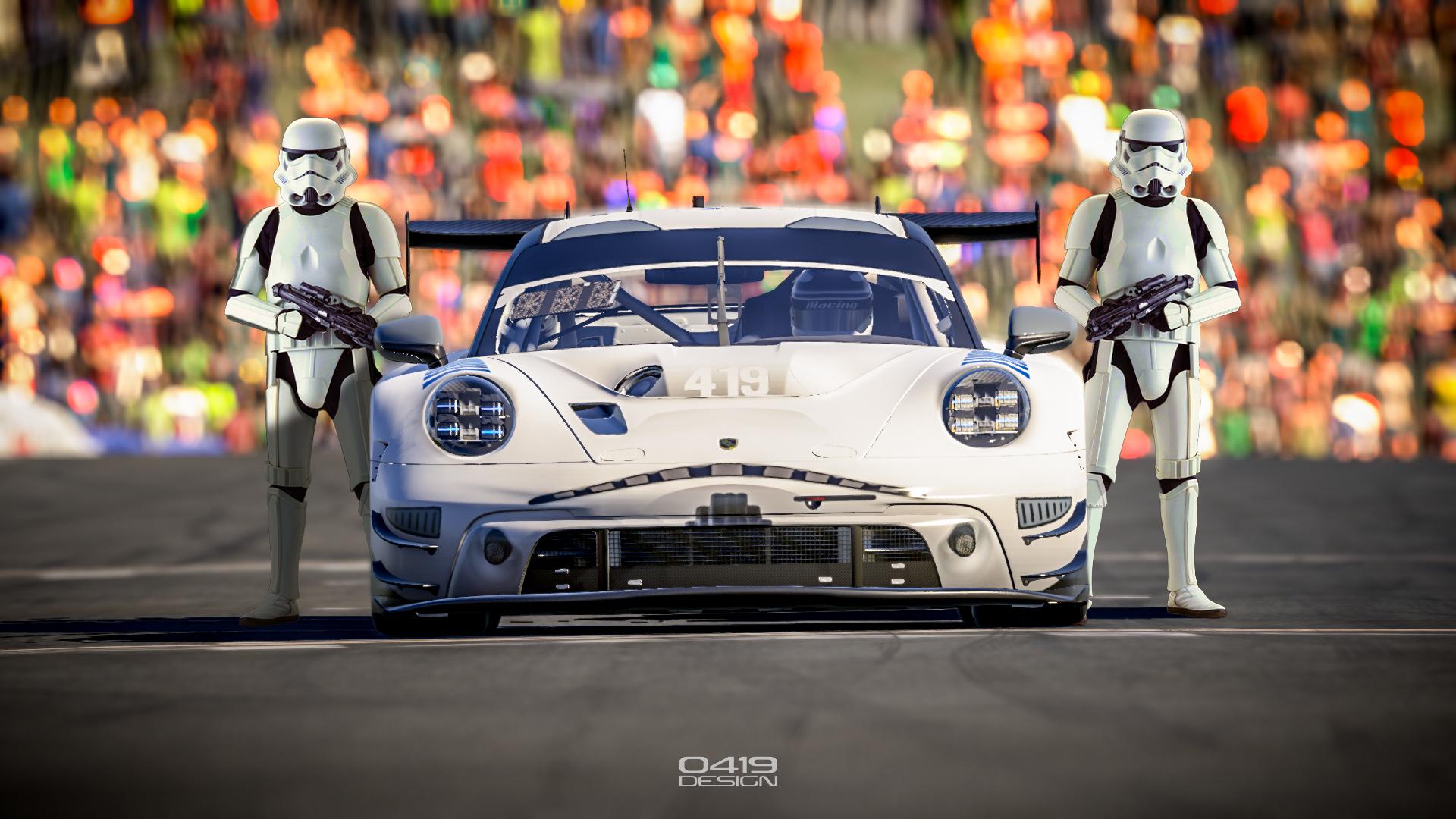 Preview of Stormtrooper | Porsche 911 GT3 R (992) by Benjamin Rush