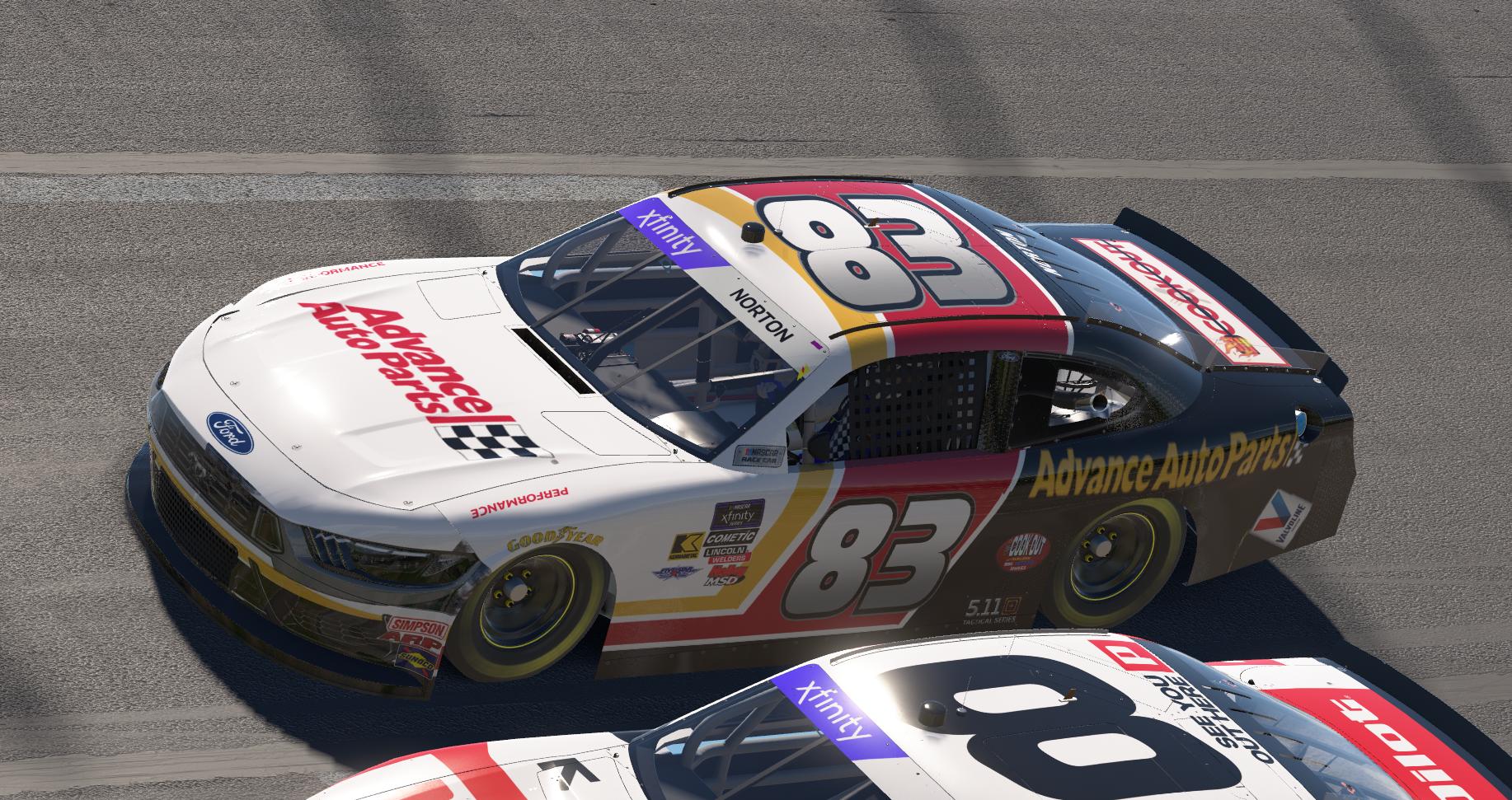 Mark Martin Inspired Advance Auto Parts by Clarence Norton - Trading Paints