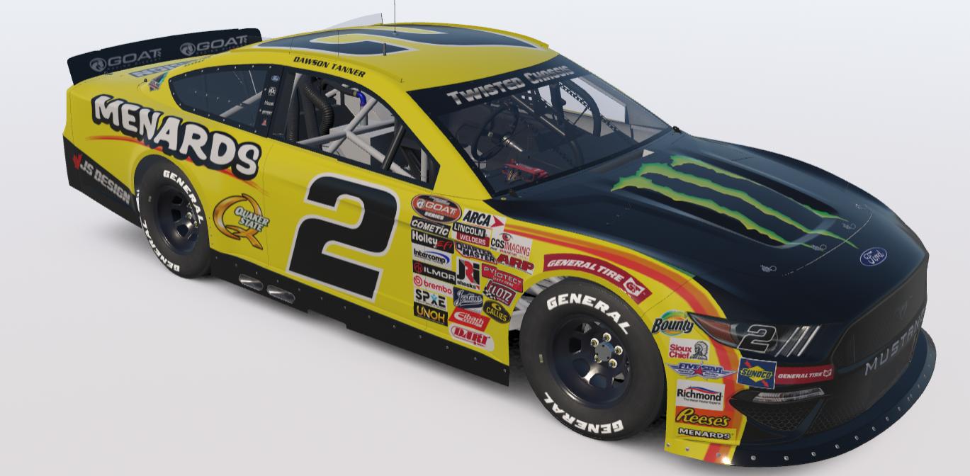 Preview of #2 Monster Energy ARCA Ford Mustang by Jordan S.