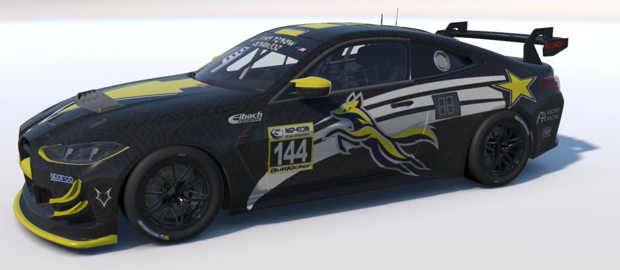 Preview of BMW M4 EVO GT4 WPS newStyle yellow by Manuel Siemann