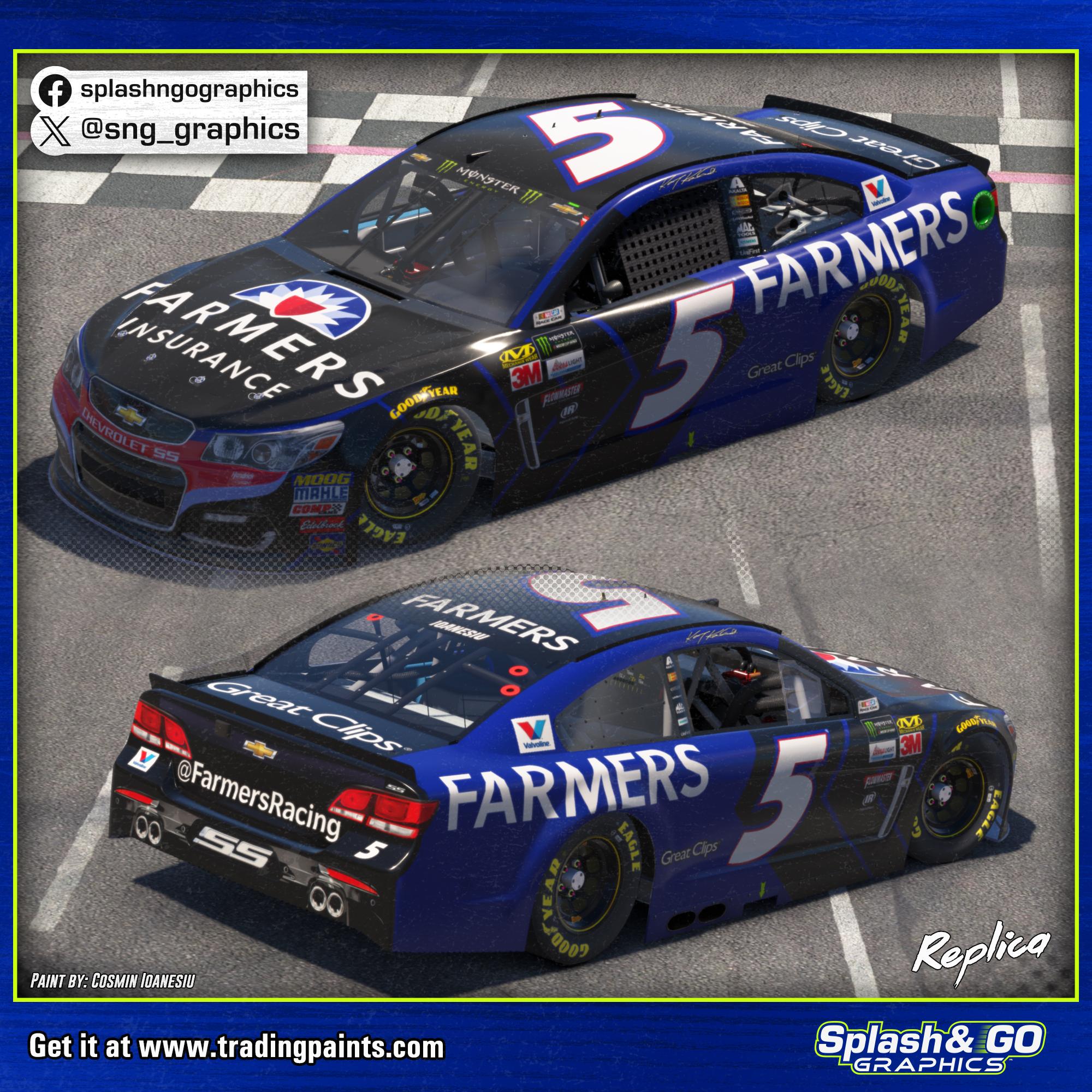 Preview of 2017 Kasey Kahne Farmers #5 by Cosmin I.