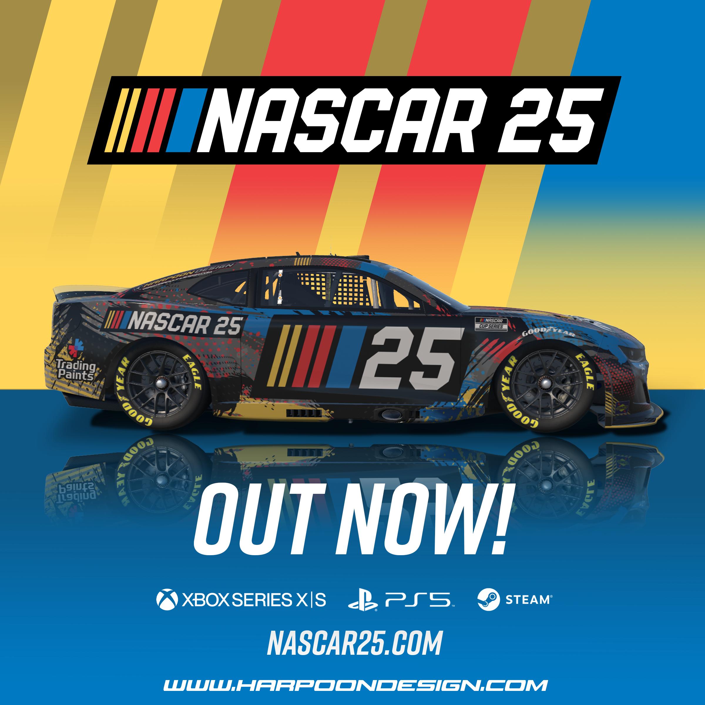 Preview of NASCAR25 Chevrolet Camaro ZL1 No Num by Brantley Roden
