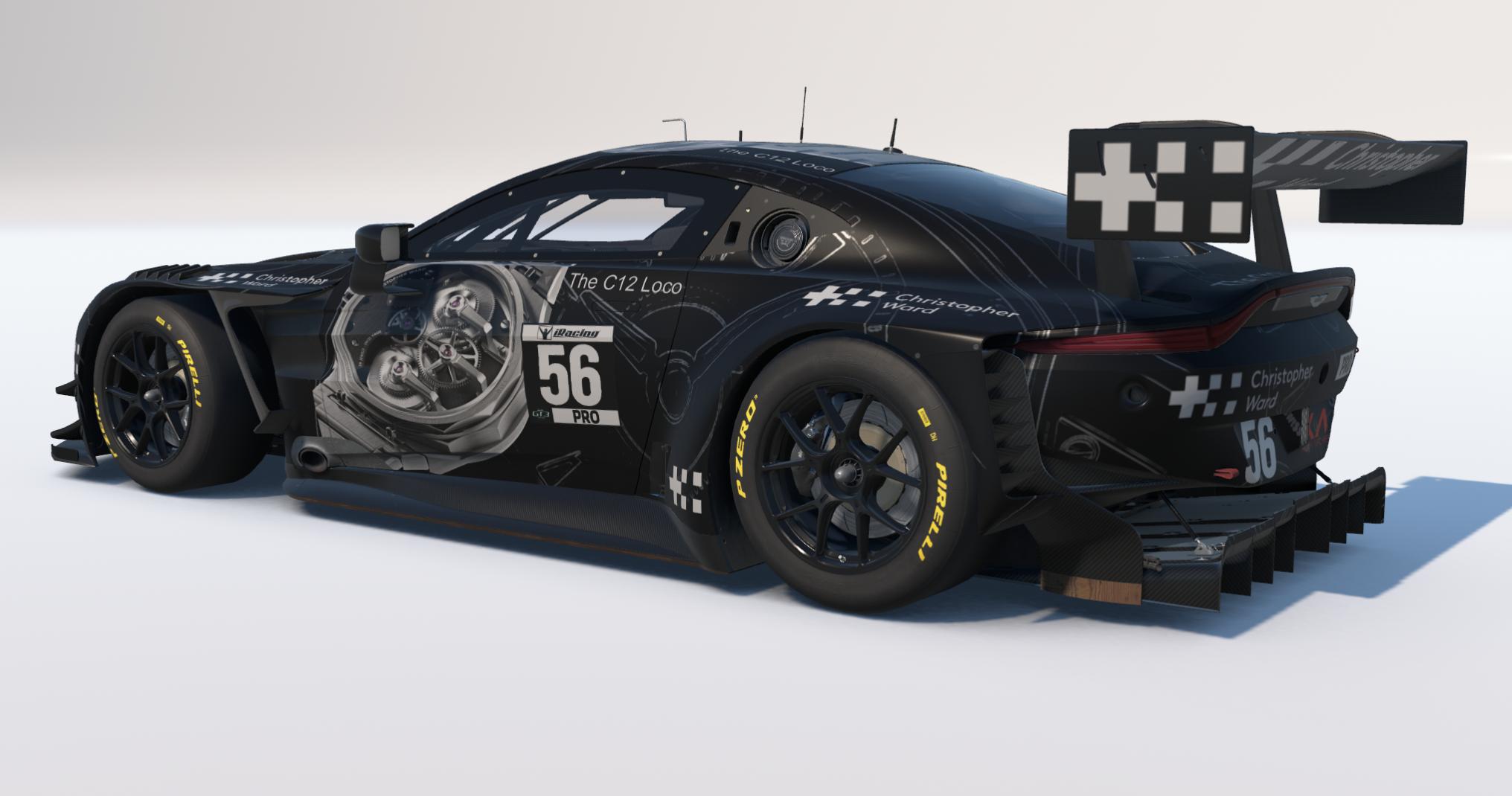 Preview of Christopher Ward C12 Loco Promotional concept AMR Vantage GT3 EVO by Keith Archer