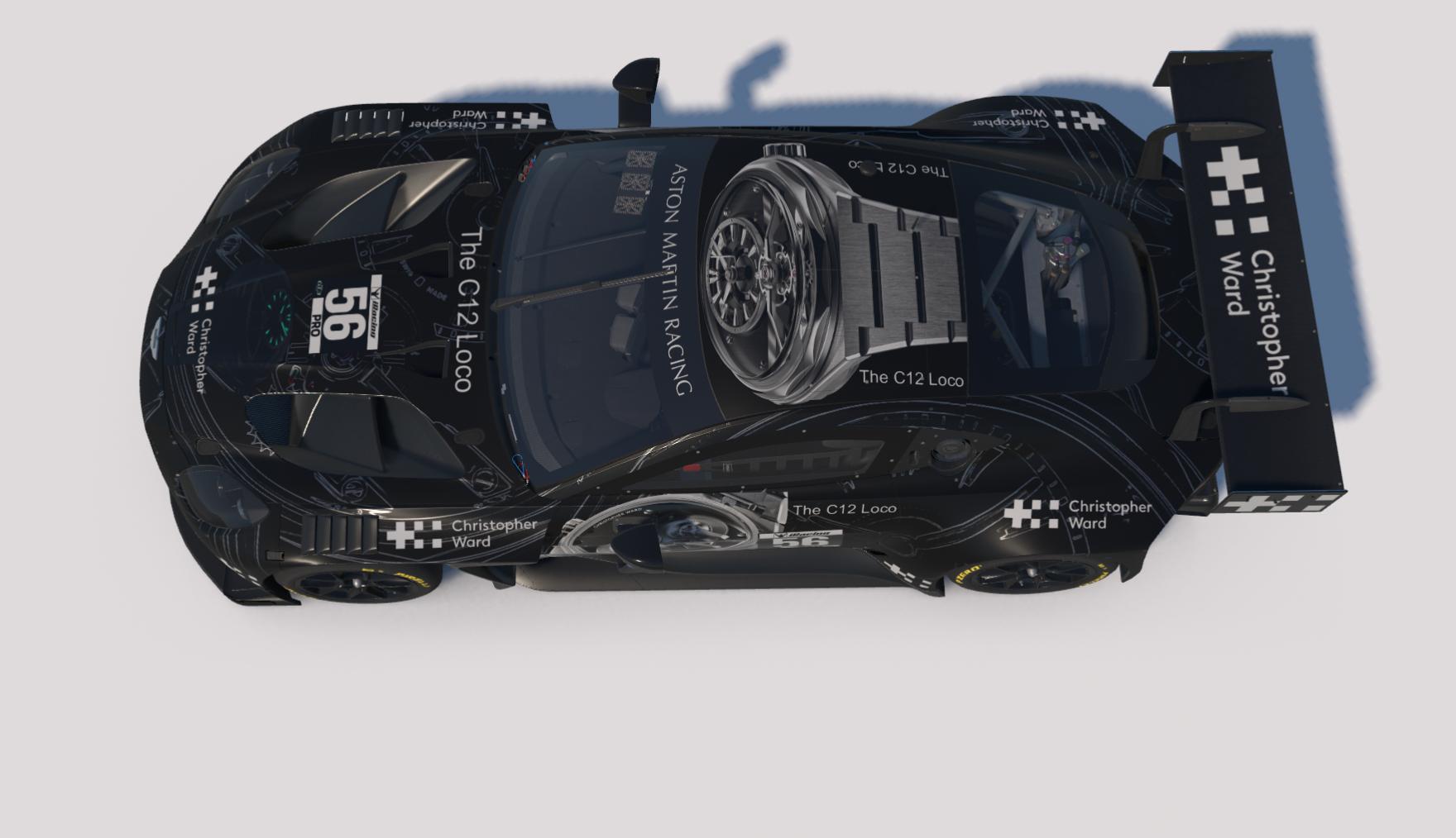 Preview of Christopher Ward C12 Loco Promotional concept AMR Vantage GT3 EVO by Keith Archer