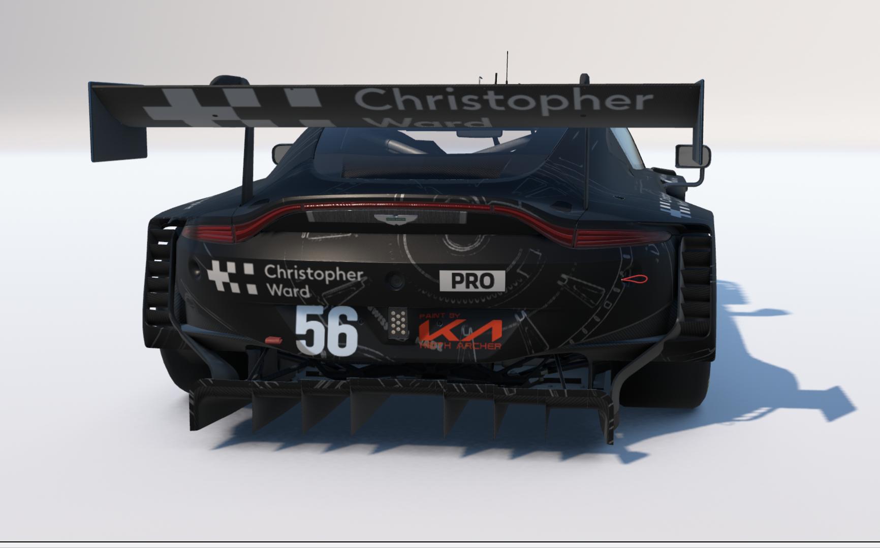 Preview of Christopher Ward C12 Loco Promotional concept AMR Vantage GT3 EVO by Keith Archer