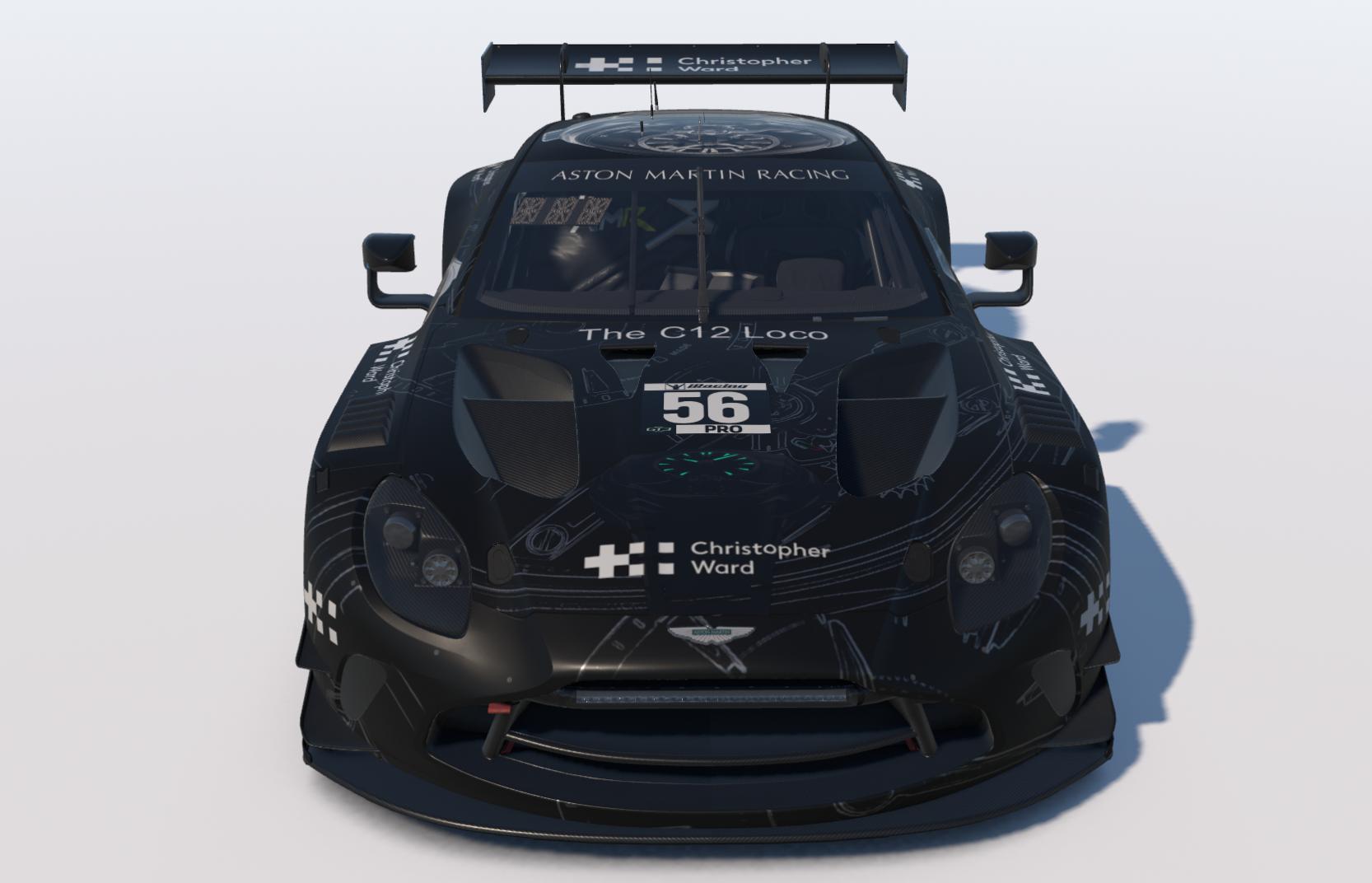 Preview of Christopher Ward C12 Loco Promotional concept AMR Vantage GT3 EVO by Keith Archer