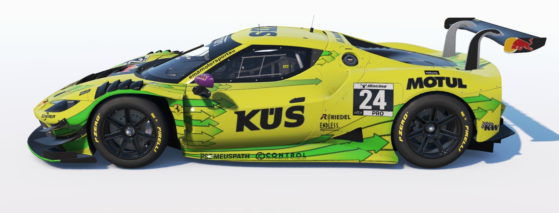 Preview of Ferrari 296 GT3 KUS by Don Craig