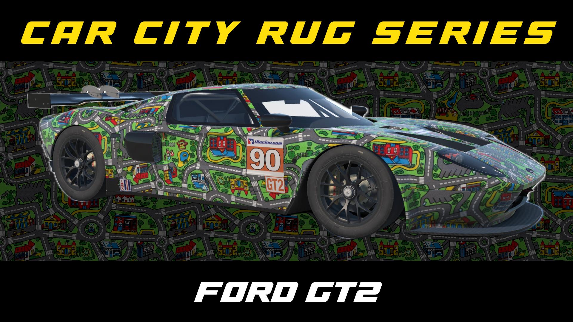 Preview of Car City Rug - GT2 by Carson Rowland