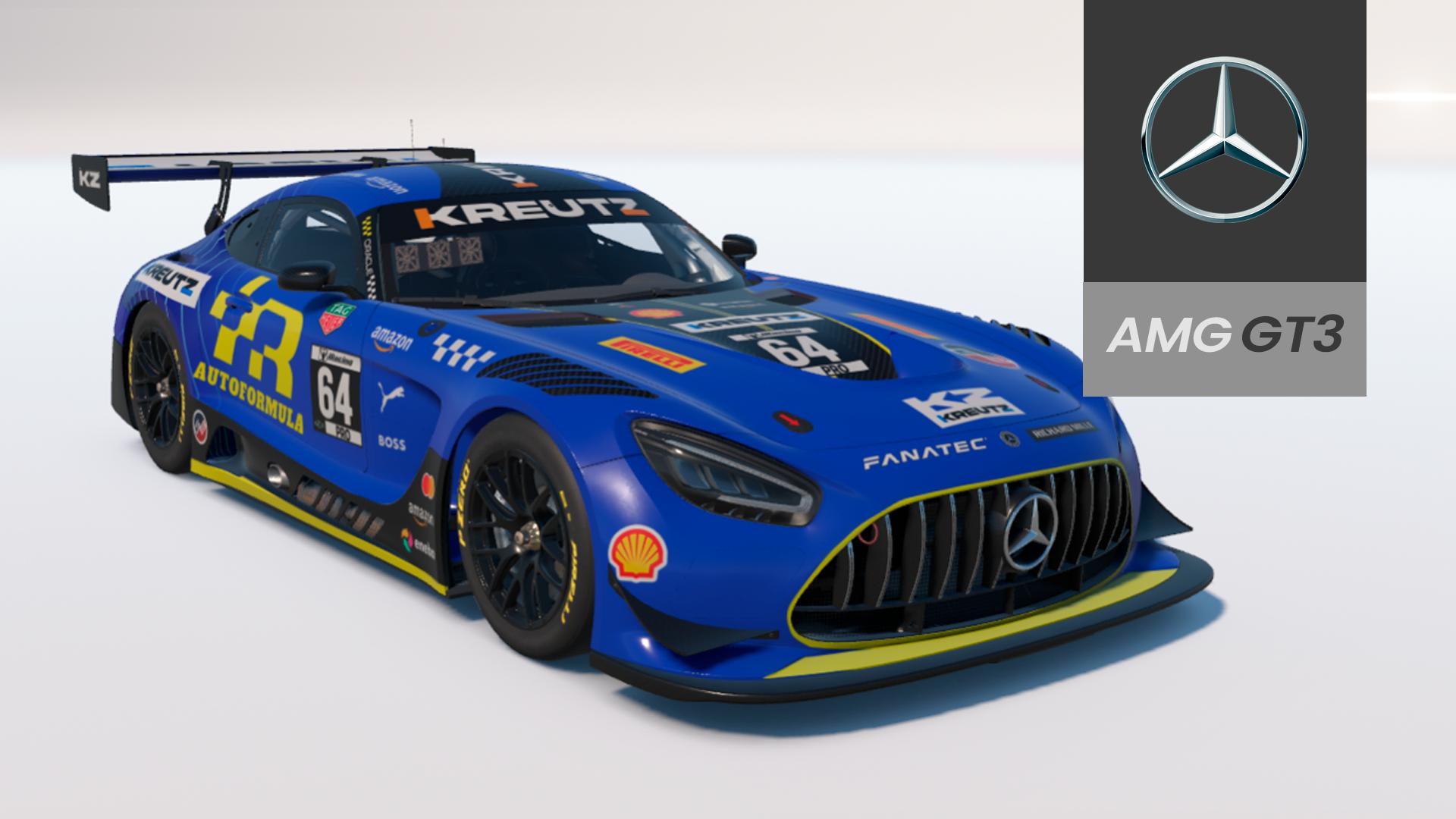 Preview of Mercedes AMG GT3 2020 - Blue Arrow by Gabriel G.