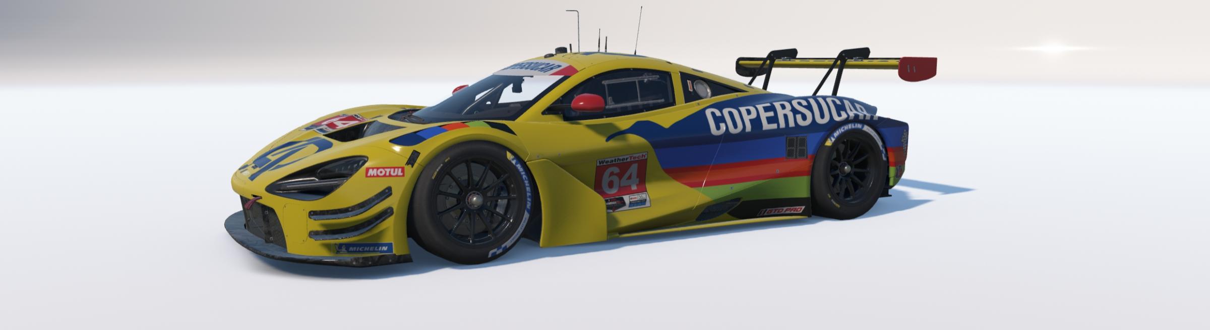Preview of Copersucar Fittipaldi F6 1979 | Mclaren 720s GT3 EVO by Jozil de Lima e S.