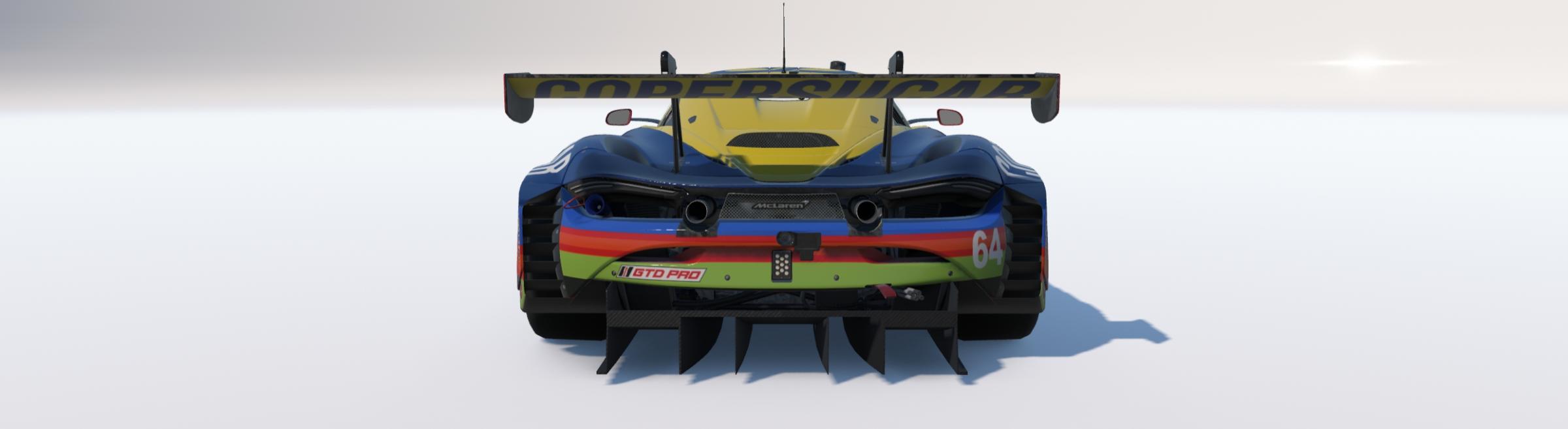 Preview of Copersucar Fittipaldi F6 1979 | Mclaren 720s GT3 EVO by Jozil de Lima e S.