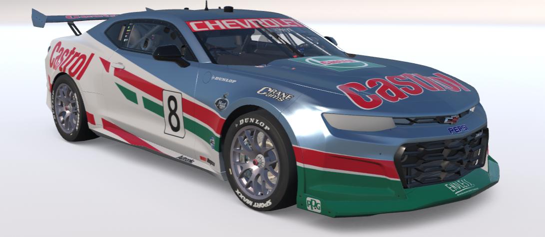 Preview of (Retro) Castrol Perkins Racing Perkins Motorsport - 2000 - Driven by:- Russell Ingall #8 (Silver Bullet) by Brad Heys