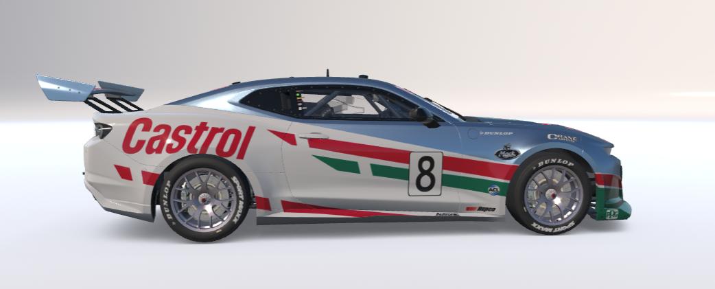 Preview of (Retro) Castrol Perkins Racing Perkins Motorsport - 2000 - Driven by:- Russell Ingall #8 (Silver Bullet) by Brad Heys