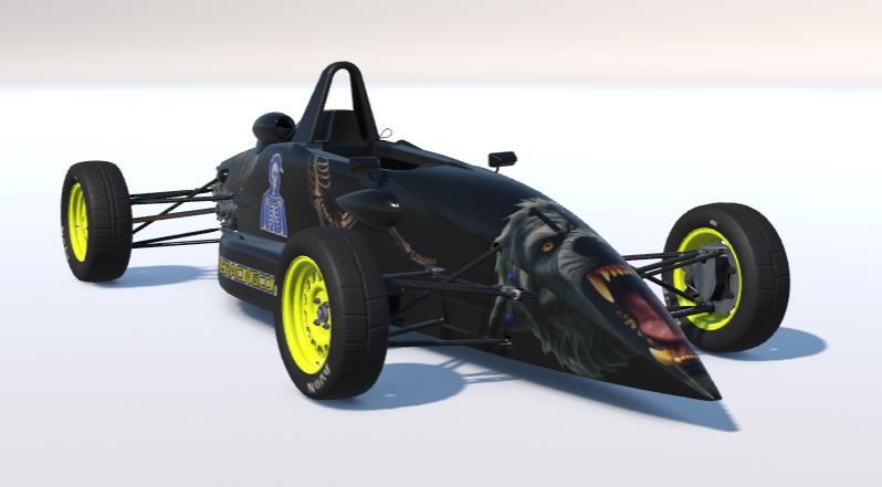Preview of Halloween edition the JAS FF1600 by Kev Aylett