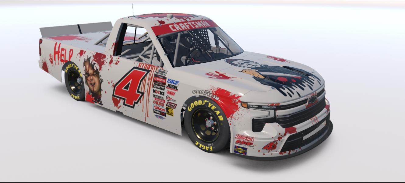 Preview of Bloody Halloween Truck No Number by Tanner Marr