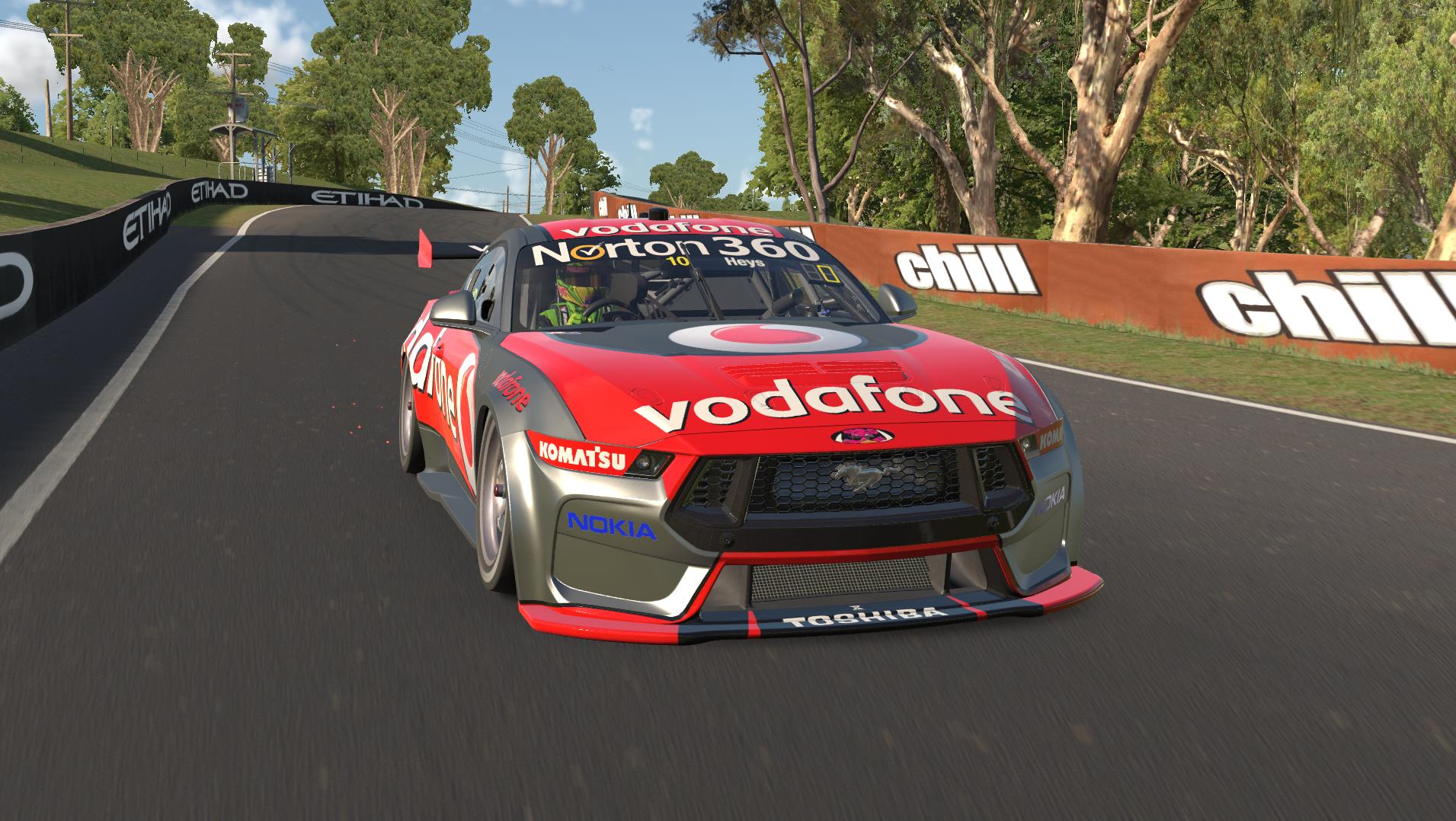 Preview of (Retro) Team Vodafone Triple Eight Race Engineering - 2009 - Driven by:- Jamie Whincup #1 by Brad Heys