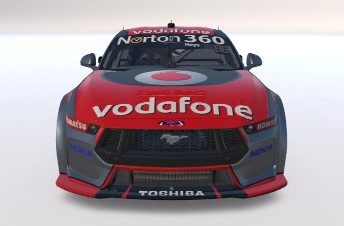 Preview of (Retro) Team Vodafone Triple Eight Race Engineering - 2009 - Driven by:- Jamie Whincup #1 by Brad Heys