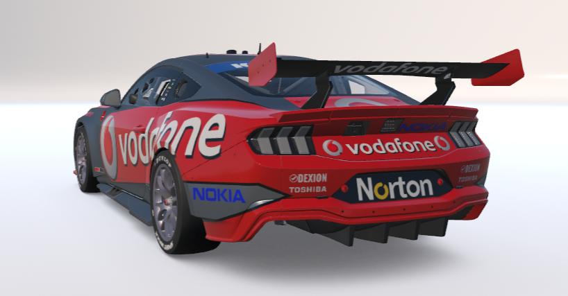 Preview of (Retro) Team Vodafone Triple Eight Race Engineering - 2009 - Driven by:- Jamie Whincup #1 by Brad Heys