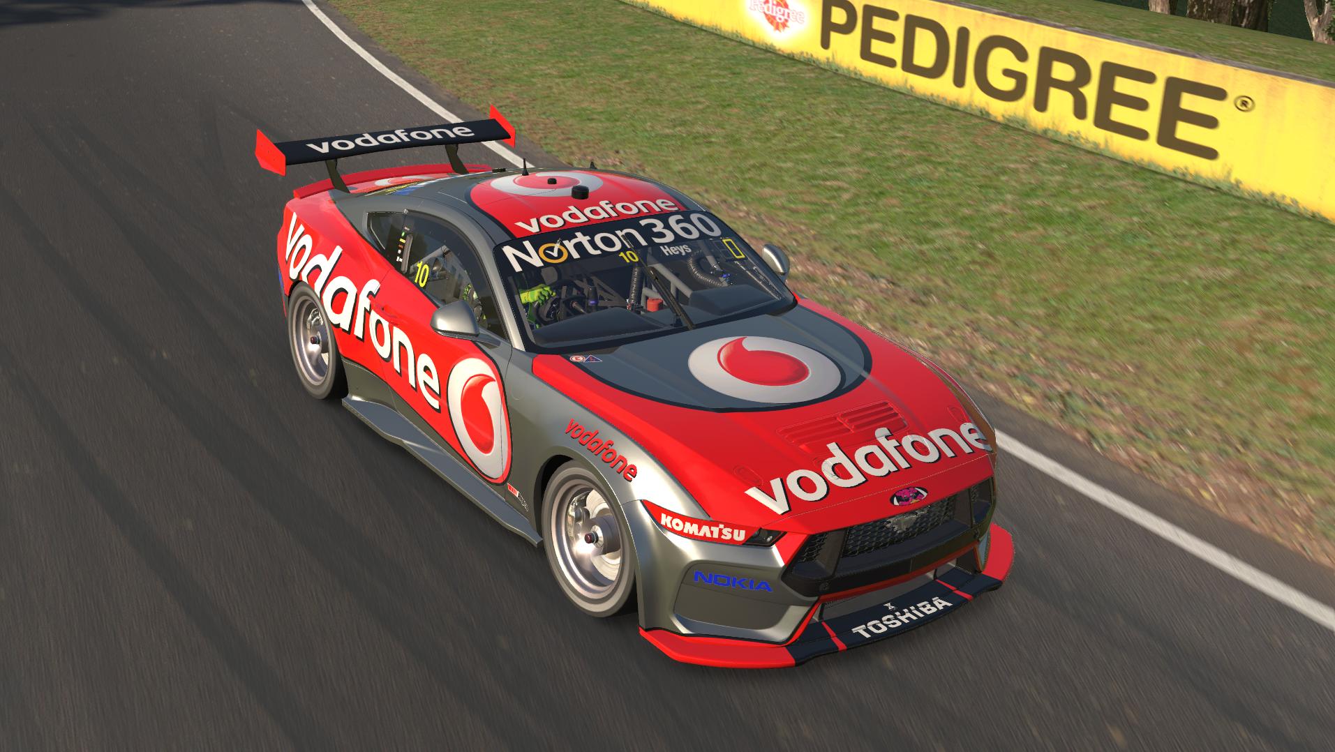 Preview of (Retro) Team Vodafone Triple Eight Race Engineering - 2009 - Driven by:- Craig Lowndes #888 by Brad Heys