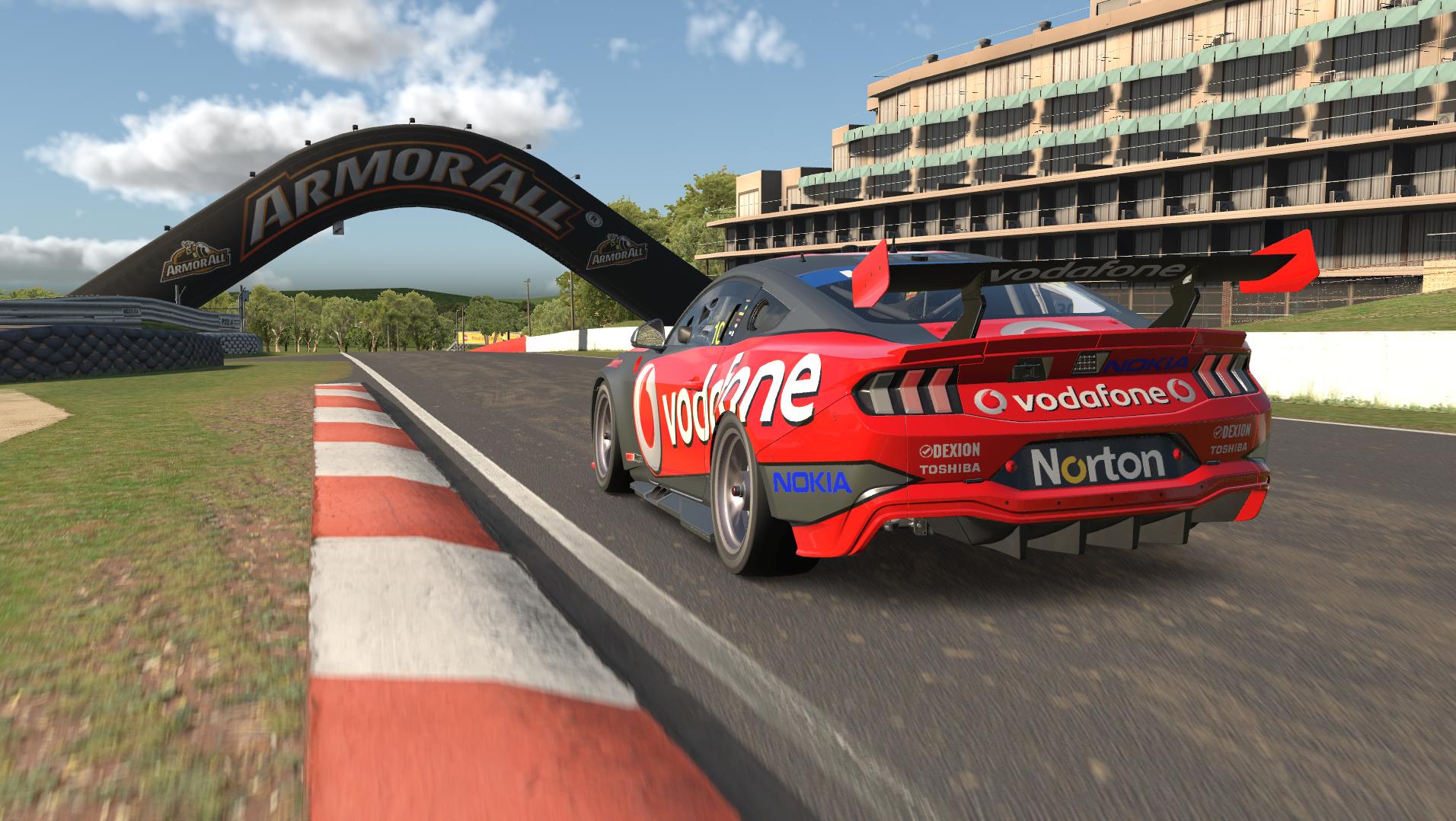 Preview of (Retro) Team Vodafone Triple Eight Race Engineering - 2009 - Driven by:- Craig Lowndes #888 by Brad Heys