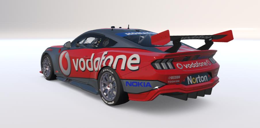 Preview of (Retro) Team Vodafone Triple Eight Race Engineering - 2009 - Driven by:- Craig Lowndes #888 by Brad Heys