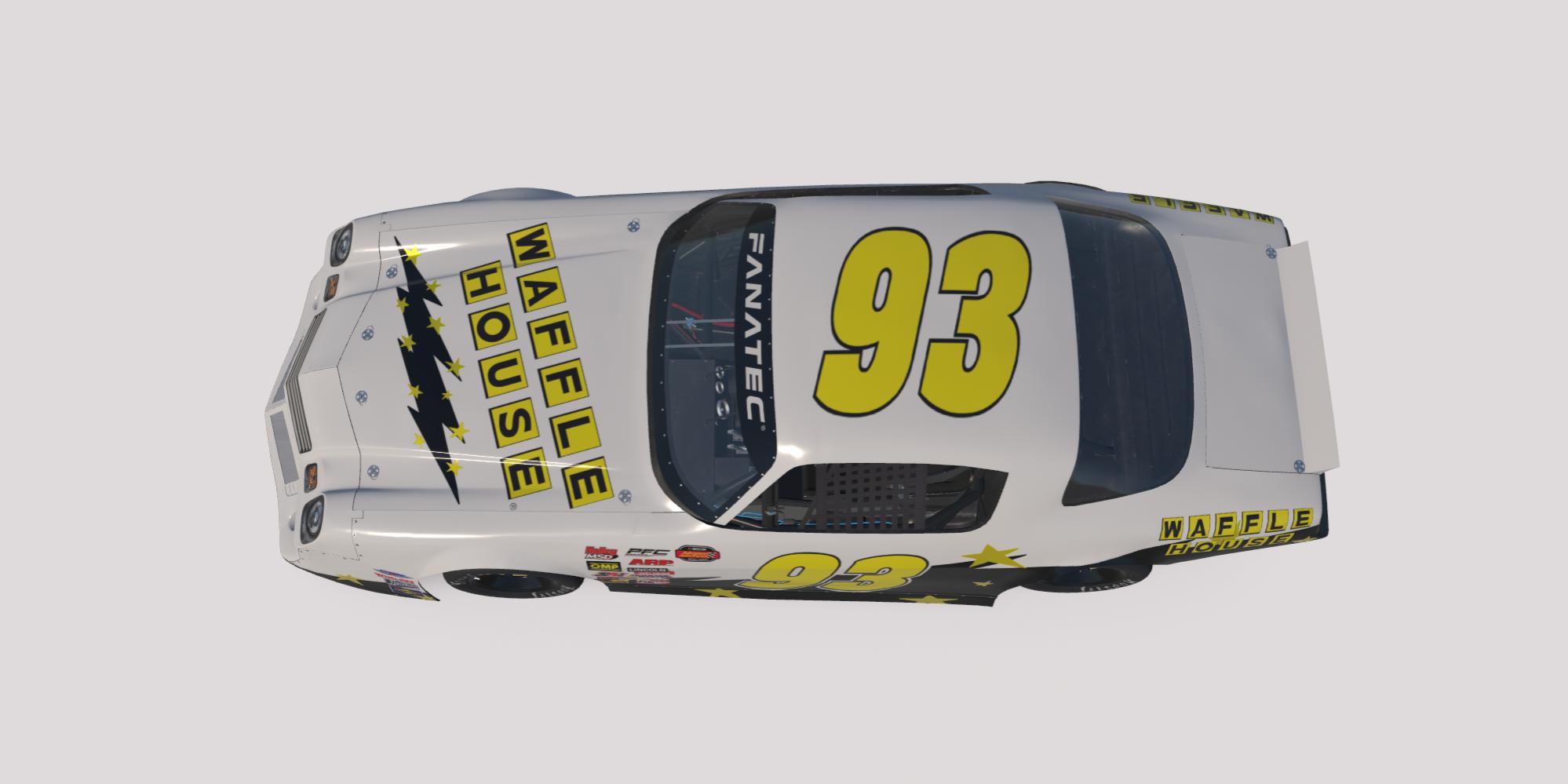 Preview of Waffle House All Star Livery for Street Stock Panther by Clyde Simmons