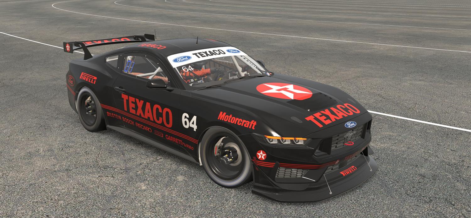 Preview of Texaco Mustang GT4 by Bruce Funderburg