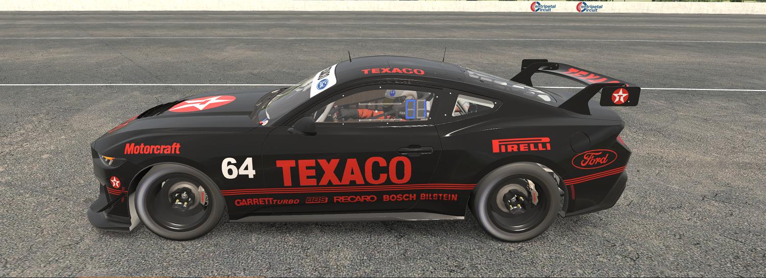 Preview of Texaco Mustang GT4 by Bruce Funderburg