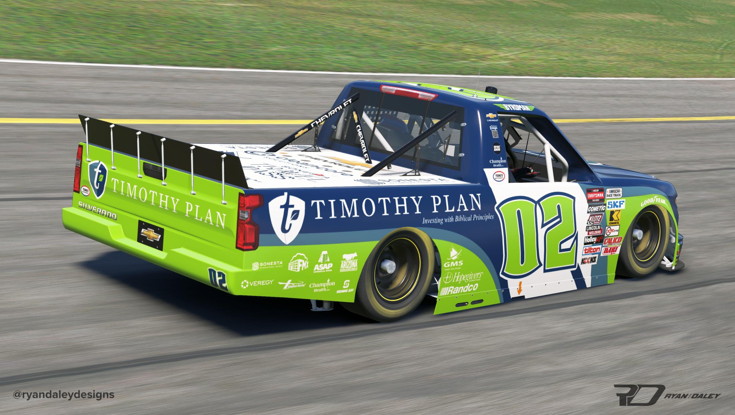 Preview of Official 2025 #02 Nathan Byrd Timothy Plan No Numbers by Ryan Daley