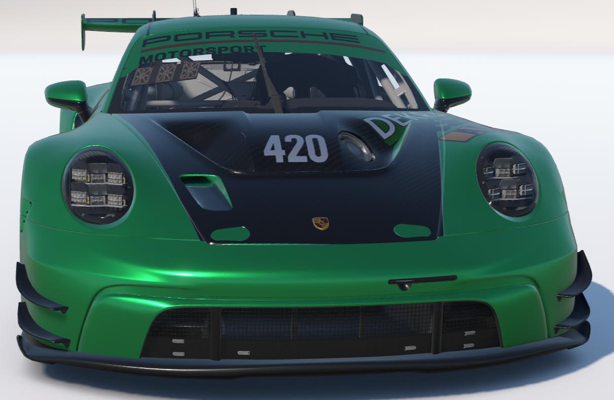 Preview of Isle of Man Green Dekra Porsche 992r GT3 by Todd Schwarz